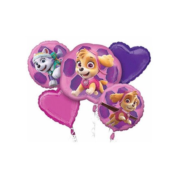 Balloon Bouquet Kit - Paw Patrol Skye & Everest