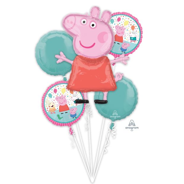 Balloon Bouquet Kit - Peppa Pig