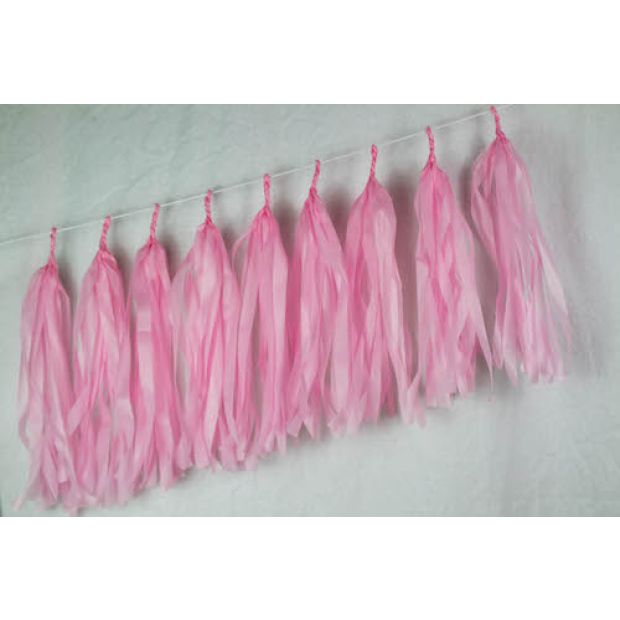 Balloon Tassels - Baby Pink