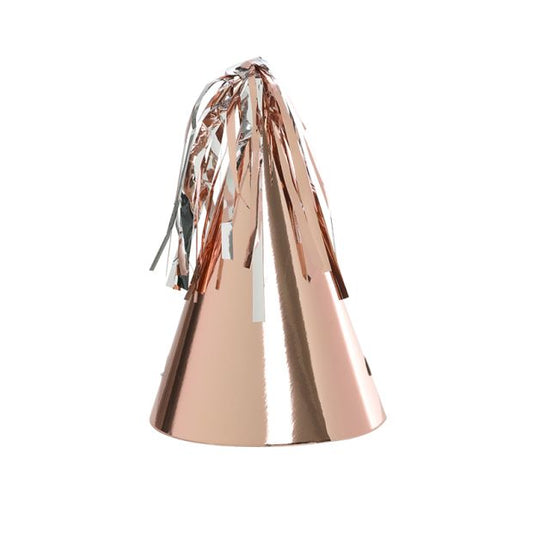 Paper Party Hat - Rose Gold