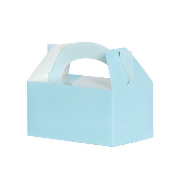 Paper Party Lunch Box - Pastel Blue