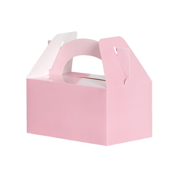 Paper Party Lunch Box - Pastel Pink