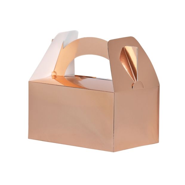 Paper Party Lunch Box - Rose Gold