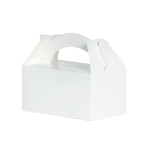 Paper Party Lunch Box - White