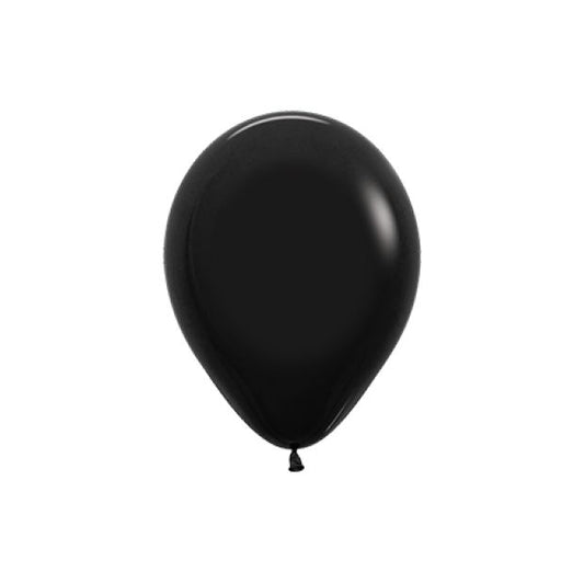 Sempertex Fashion Black Balloon 12cm