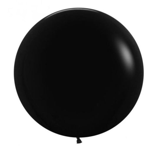 Sempertex Fashion Black Balloon 60cm