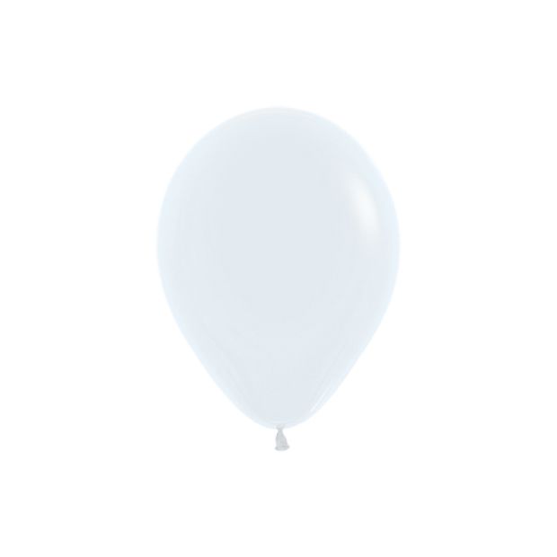 Sempertex Fashion White Balloon 12cm