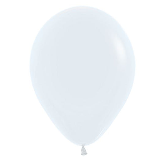 Sempertex Fashion White Balloon 30cm