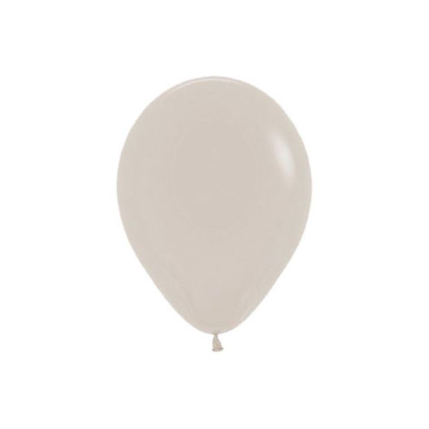 Sempertex Fashion White Sand Balloon 12cm