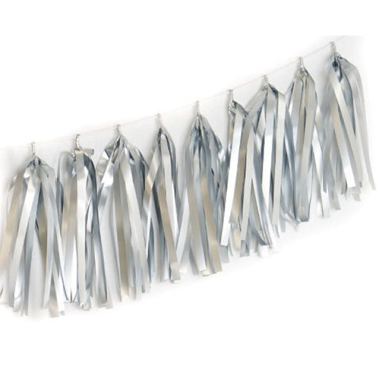 Balloon Tassels - Silver